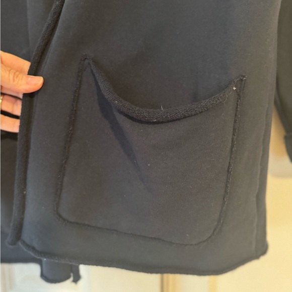 Frank & Eileen Barbara Beach Cardigan Triple Fleece British Royal Navy size M - Picture 11 of 12